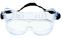 GOGGLES SAFETY ECONOMY CLR LENS FLEXIBLE MASK - Goggles